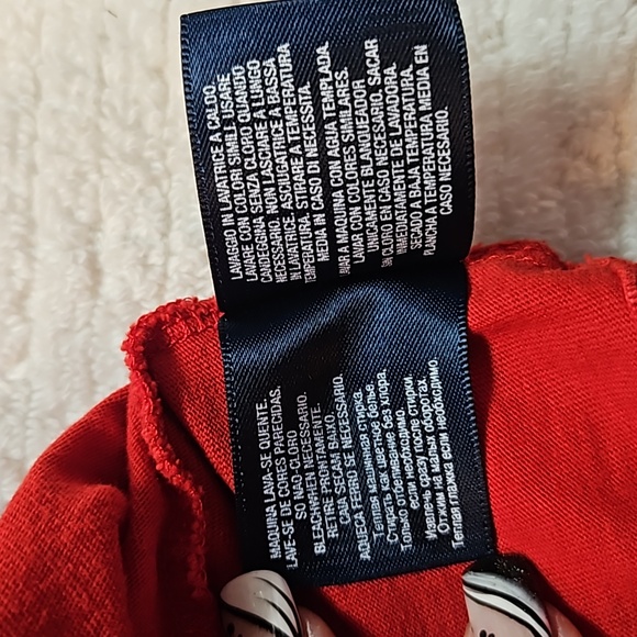 Polo by Ralph Lauren Kids' Red Short Sleeve T-Shirt - Picture 8 of 9